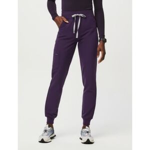 FIGS Zamora High Waisted Jogger Scrub Pants Limited Edition Purple Shadow XS/P